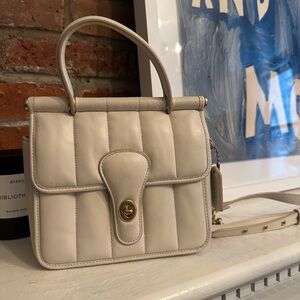 Coach Cream Crossbody Bag